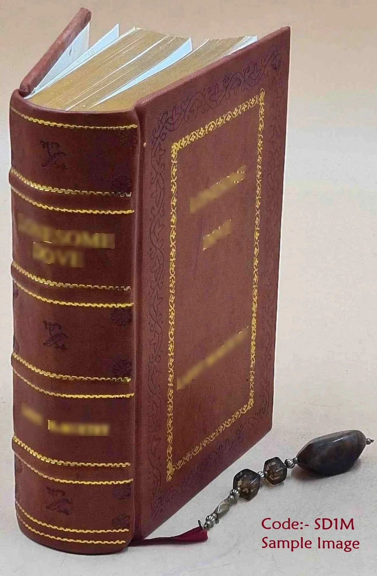 Premium Leather Bound Catholic Prayer Book S28419