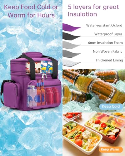 Black 16L Insulated Leakproof Tactical Lunch Box P699024