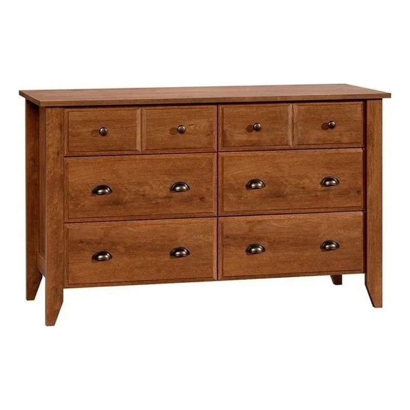 Oiled Oak Dresser and Chest R743