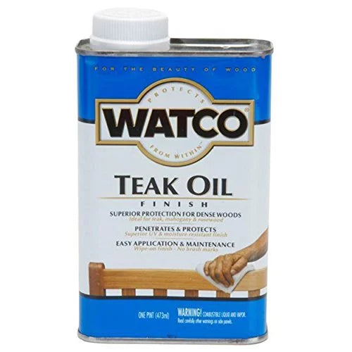 Brown Oil-Based Teak Oil Finish 1 pt. R23133