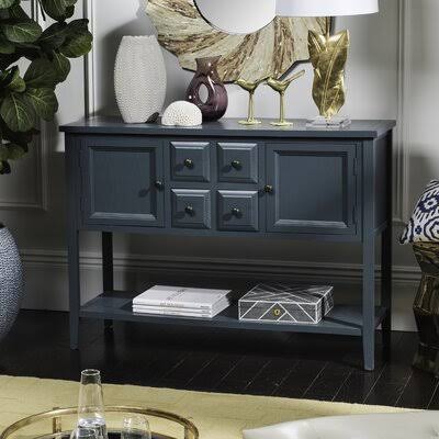 Slate Teal Console Table G1615