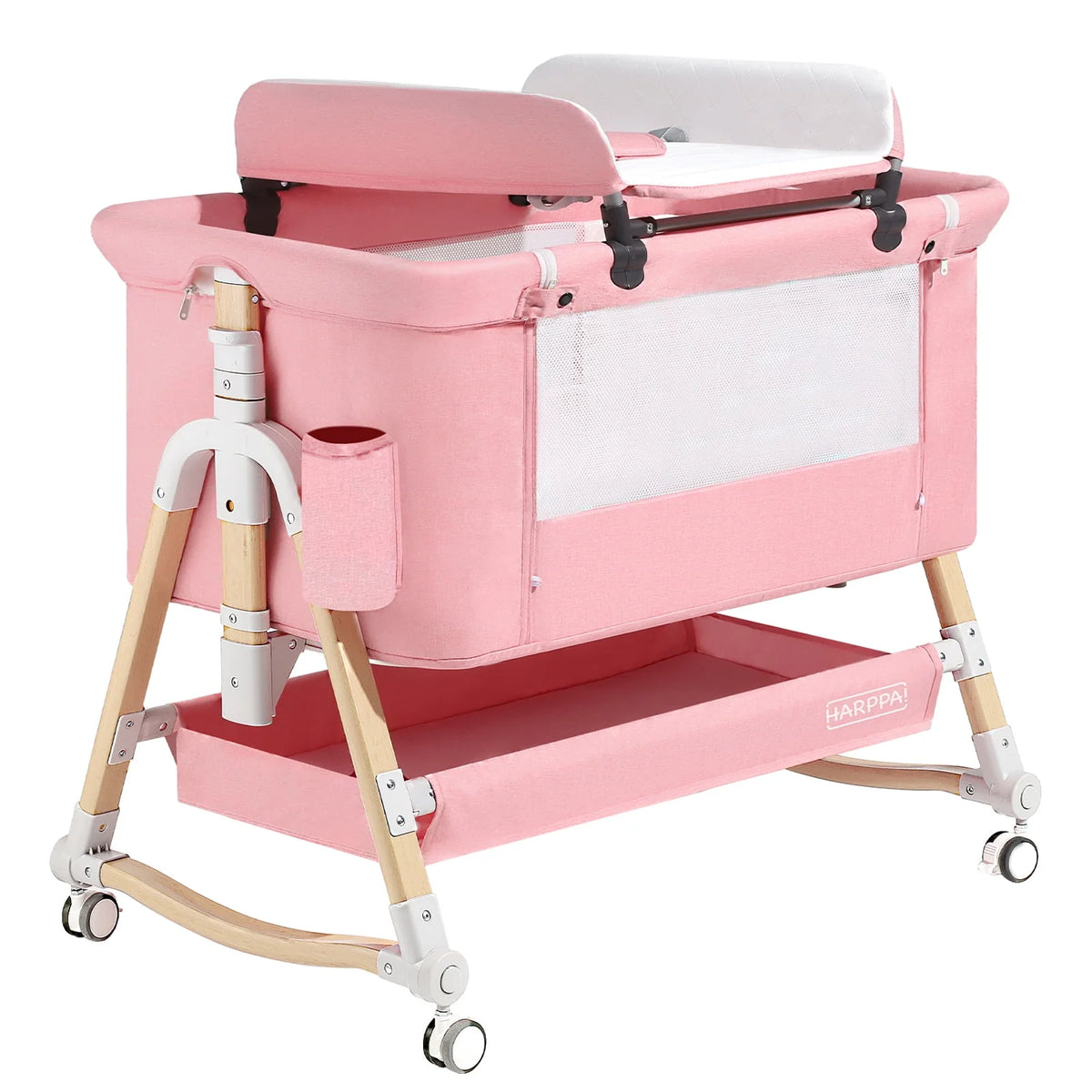 4 in 1 Height Adjustable Baby Bassinet F925373
