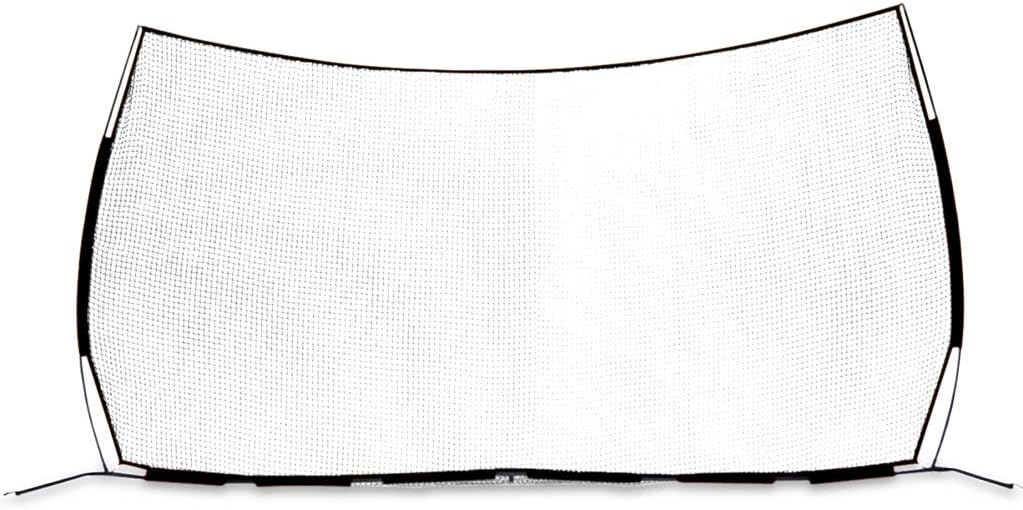 Lacrosse Backstop, 21' x 11' Collapsible Barrier Wall, Includes Travel Case E3391