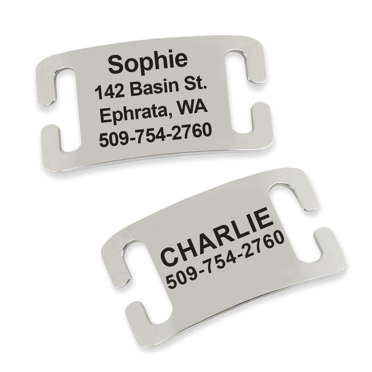 Stainless Steel Slide-On Dog & Cat Tag A662292