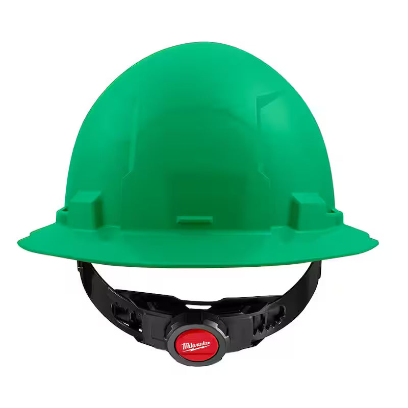 Green Type 1 Class E Full Brim Non-Vented Hard Hat M360242