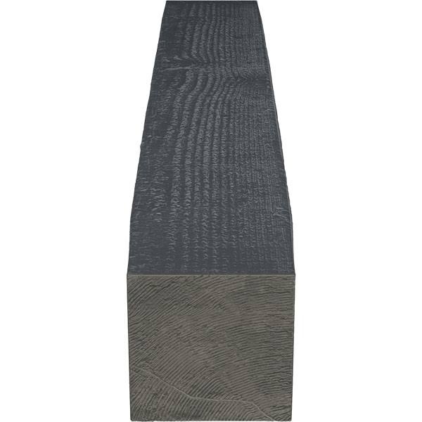 Rough Sawn Faux Wood Fireplace Mantel J37675