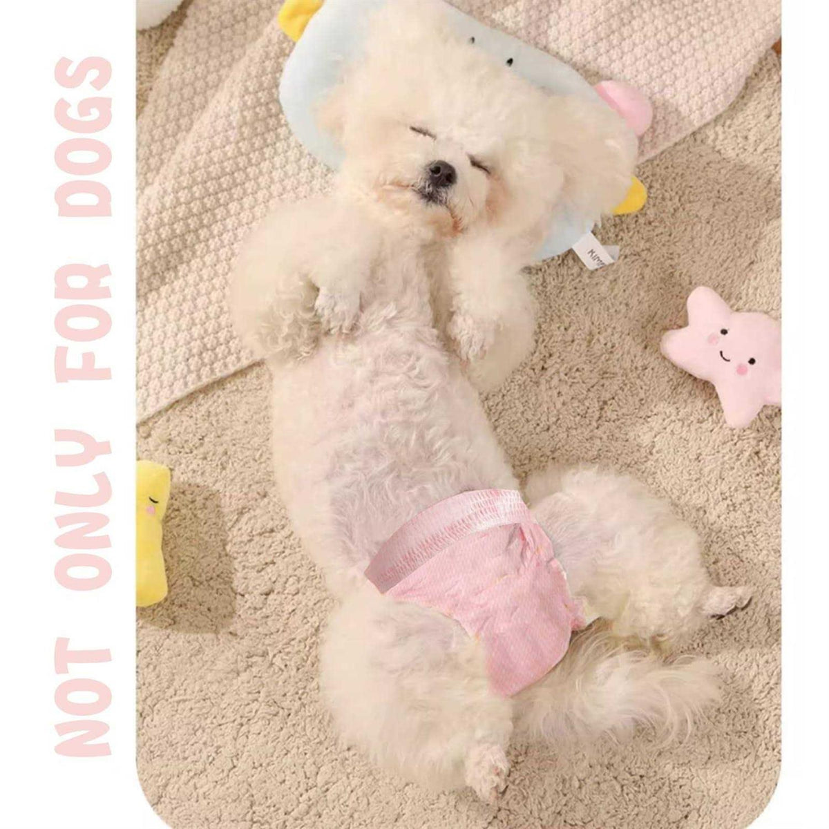 Disposable Dog Diapers Female, 10 Pcs Stretchy L444801
