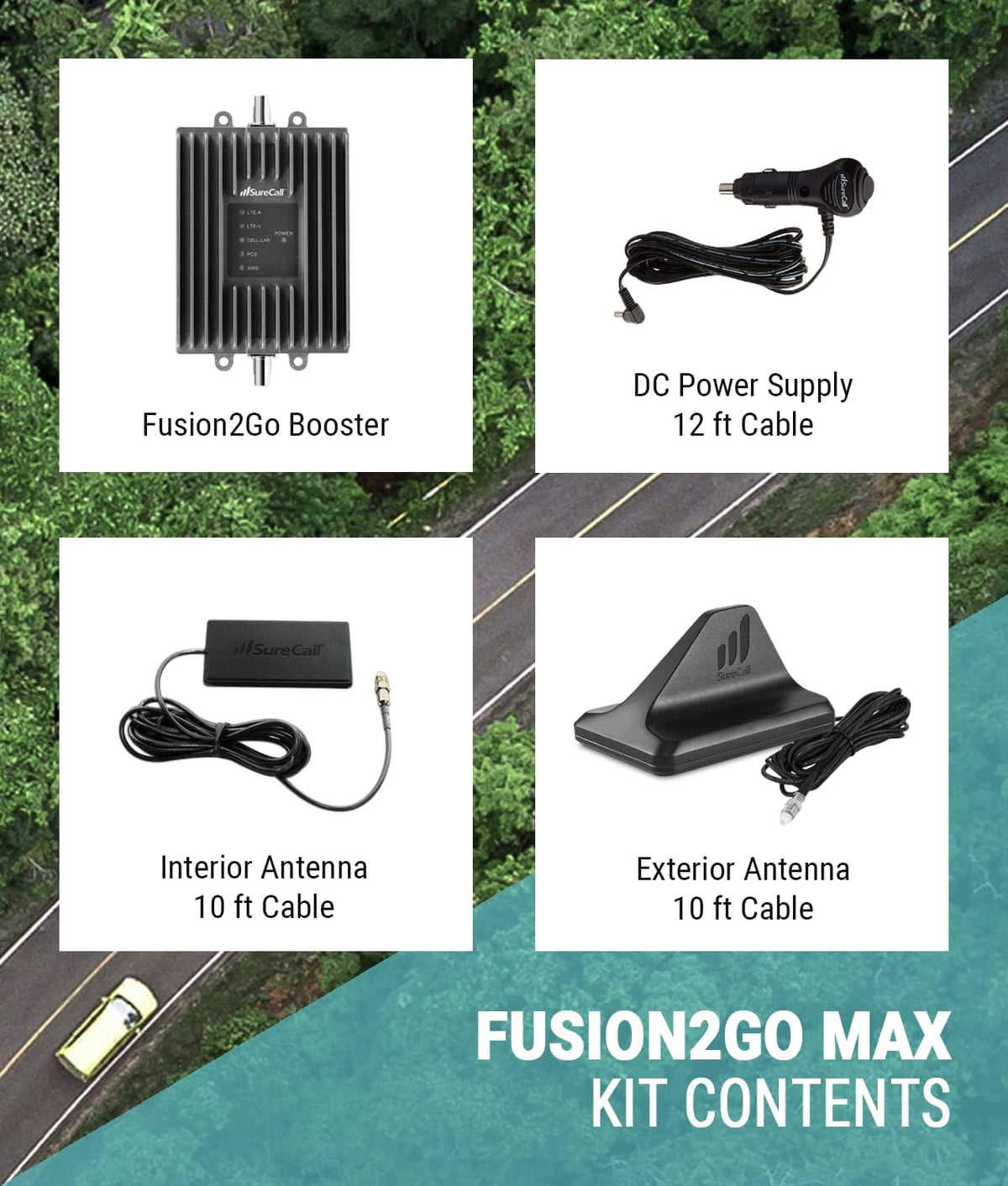5G/4G LTE Cell Signal Booster for Car Truck SUV L8534