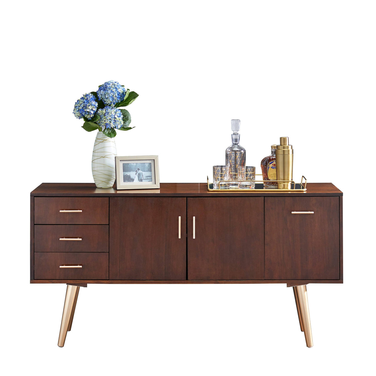 Walnut Mid-Century Buffet H922249