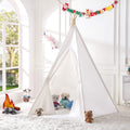 6 Feet Kids Teepee Play Tent with Carrying Bag I890778