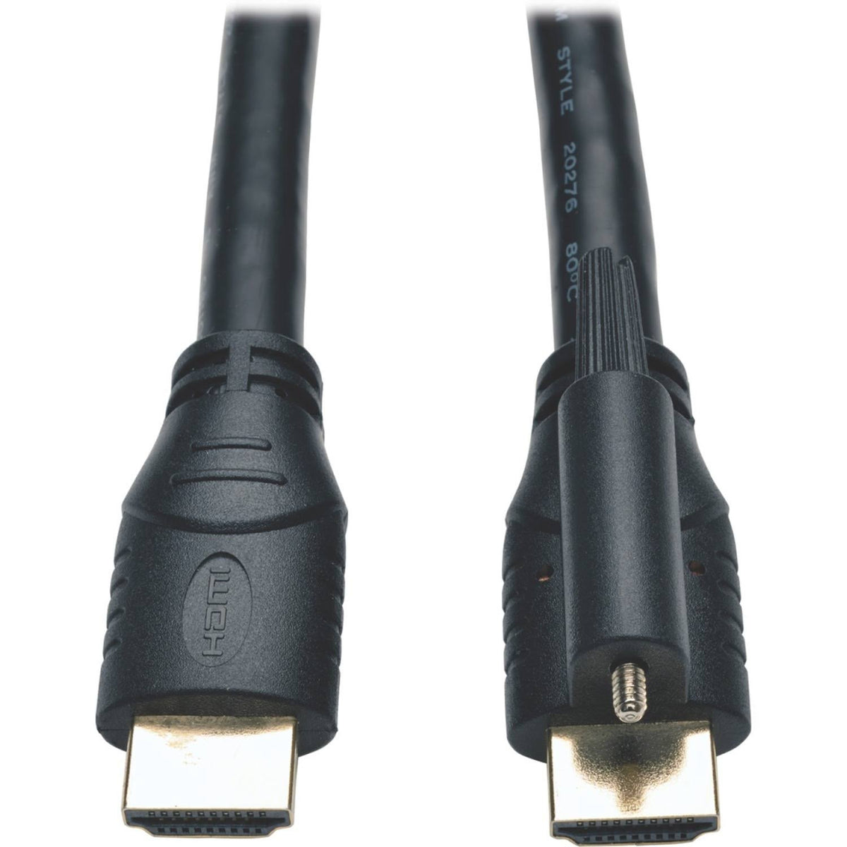6ft High Speed HDMI Cable with Ethernet and Locking Connector L985