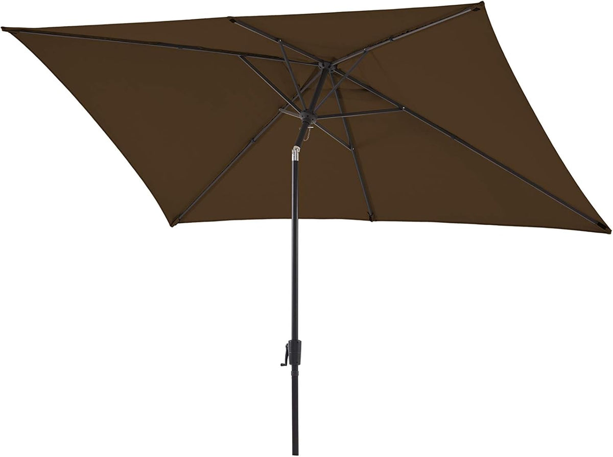 Azure Blue 9 FT Market Umbrella with Olefin Canopy A394729