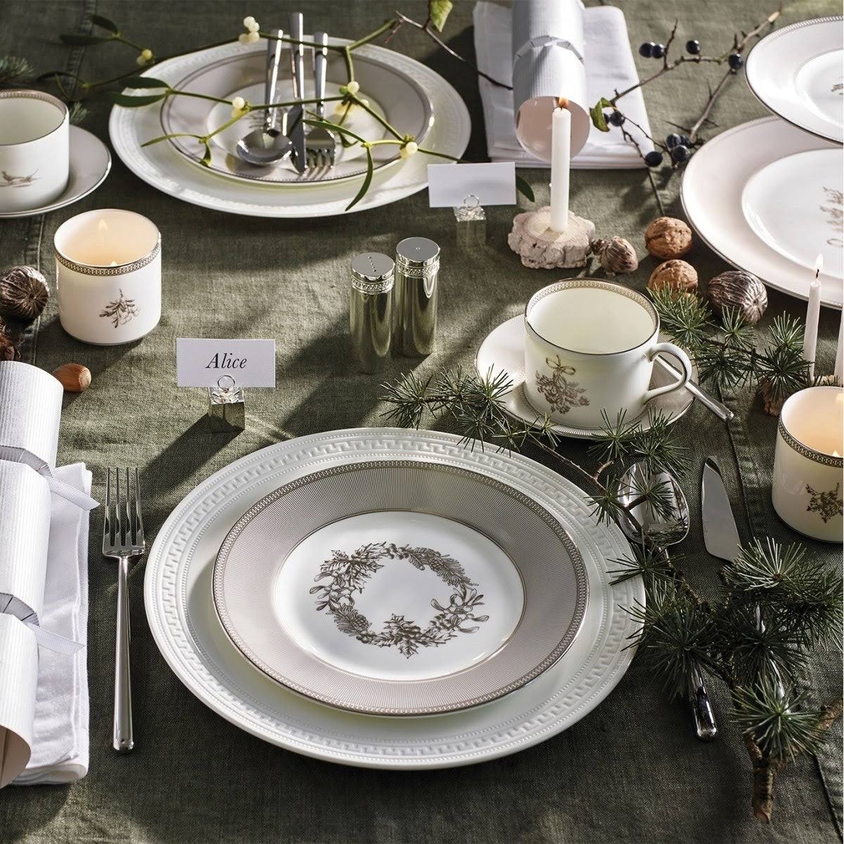 Winter White Salad Plate Set of 4 A54435