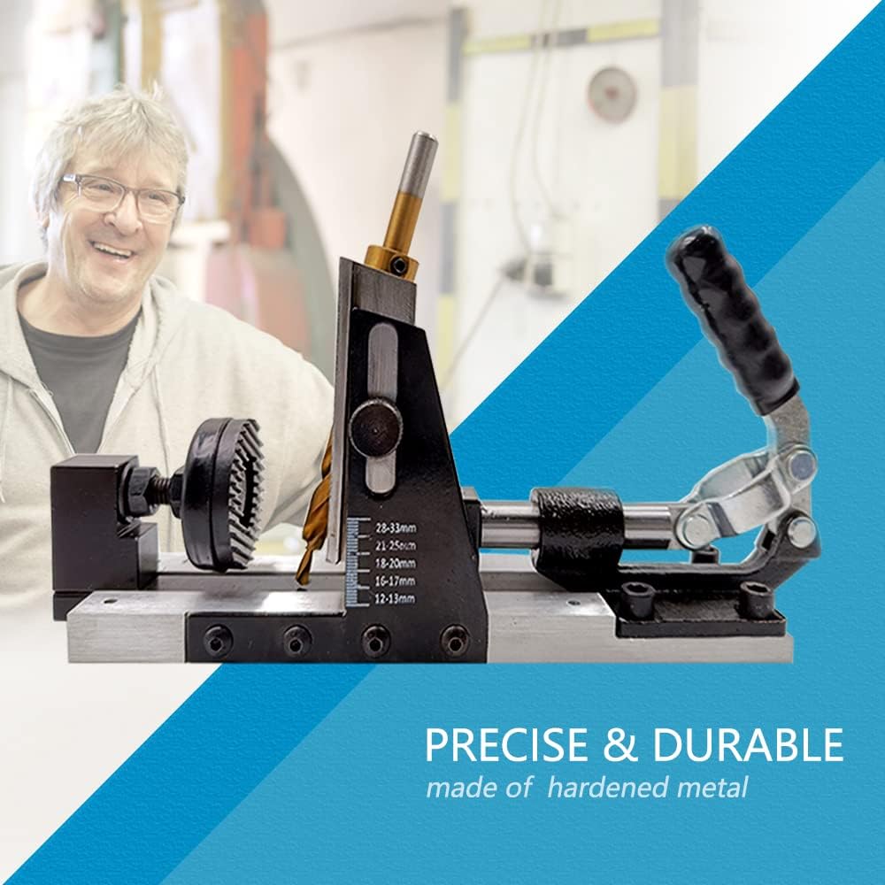 Adjustable 3 Holes Metal Pocket Hole Jig Kit with Clamp P871