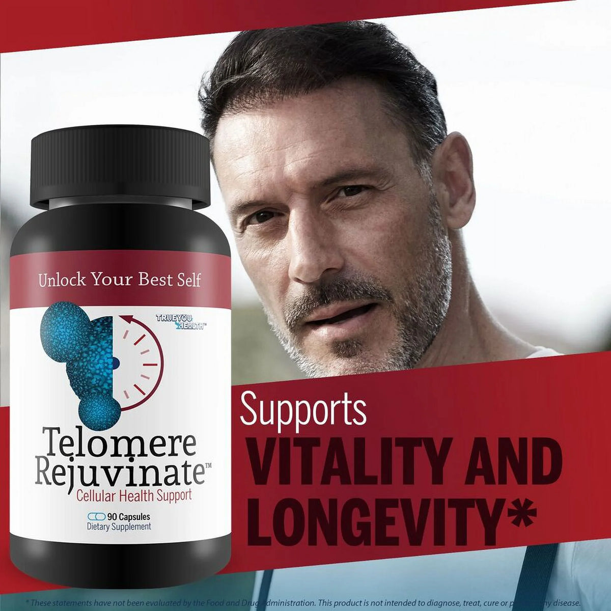 90 Capsule Telomere Support Supplement E465769