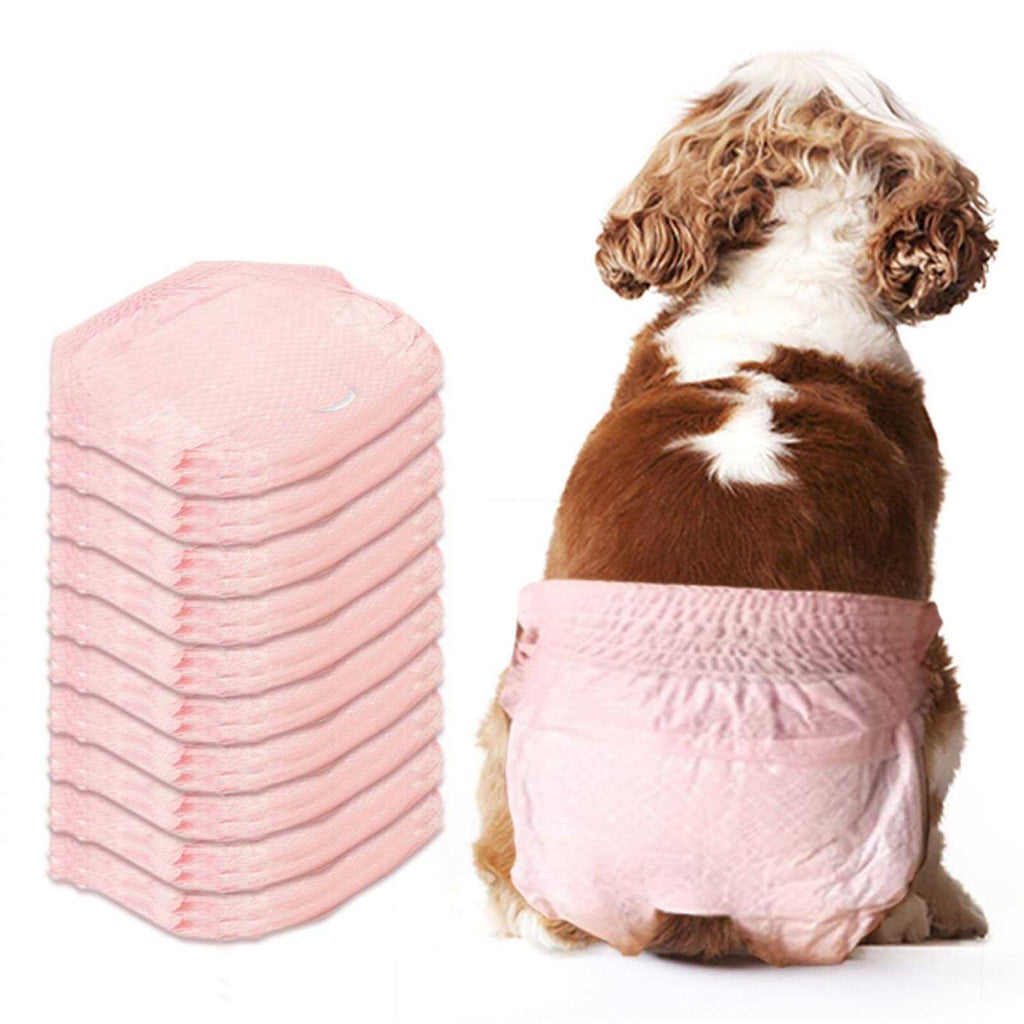Disposable Dog Diapers Female, 10 Pcs Stretchy L444801