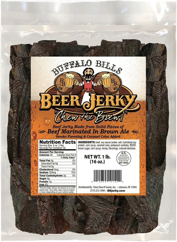 16oz Beef Jerky Pieces P9316