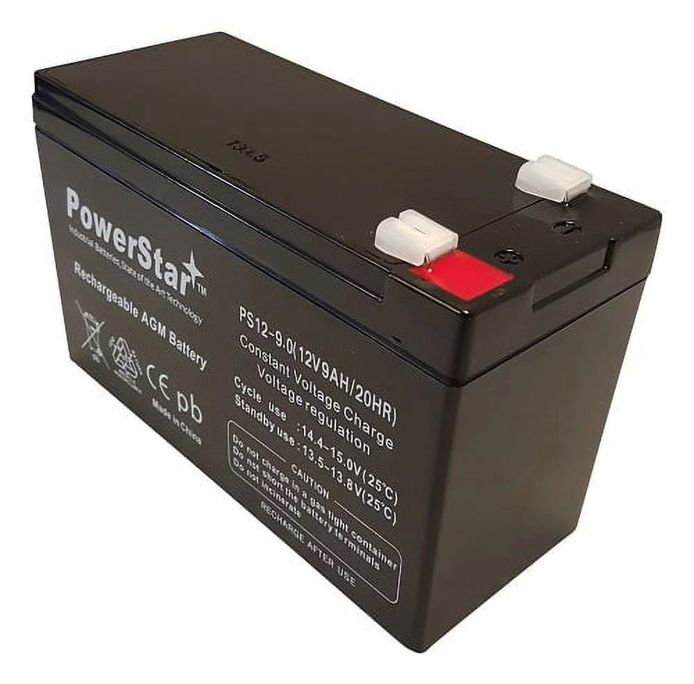 12V 9AH Sealed Lead Acid Battery 2Pack Z75933