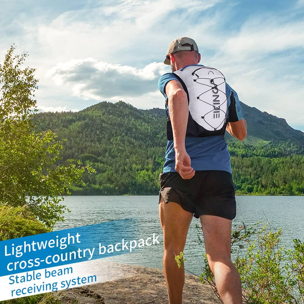 Black 5L Running Hydration Vest Backpack J2451