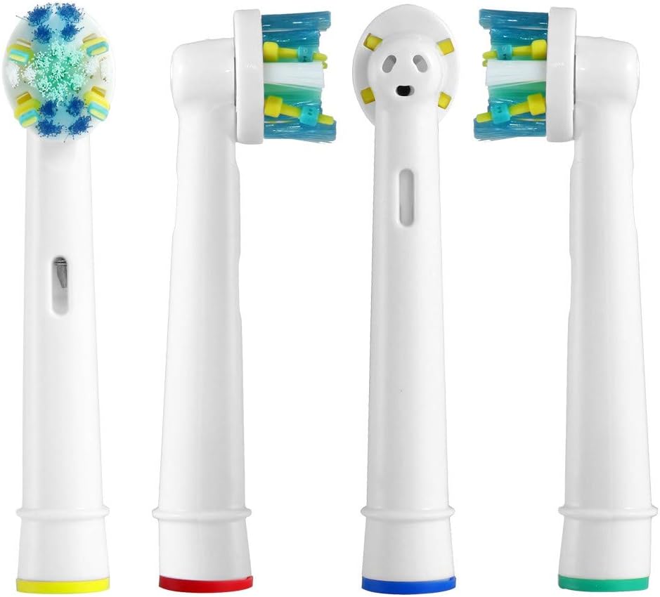 Pack of 4 Floss Action Electric Toothbrush Replacement Heads P56819