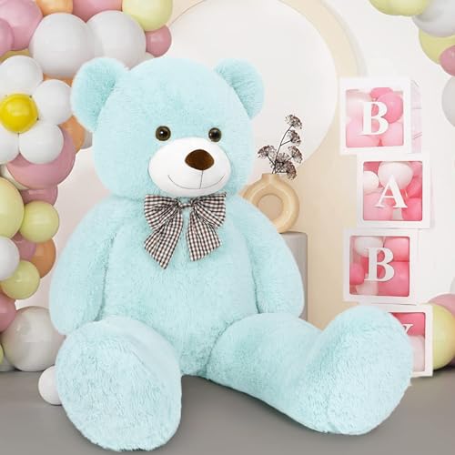 Giant Teddy Bear Plush, Life Size Large Teddy Bear Stuffed Animal 5 Feet F3485