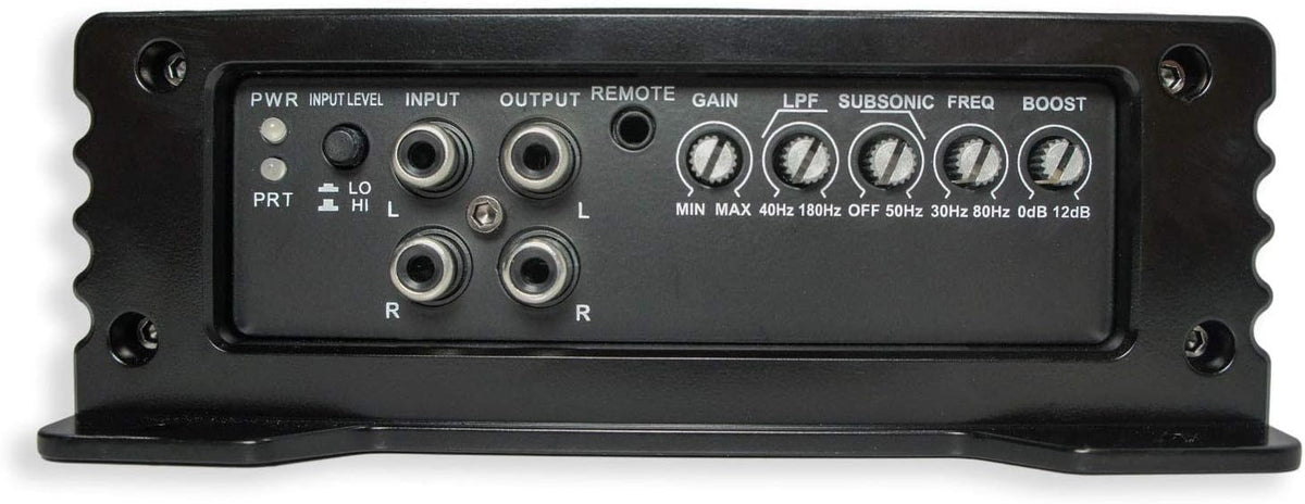 Single 12 Sub Box Bundle with Amp & Install Kit T5172