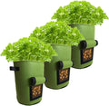 10 Gallon Heavy Duty Non Woven Fabric Planter Bags with Handles S153