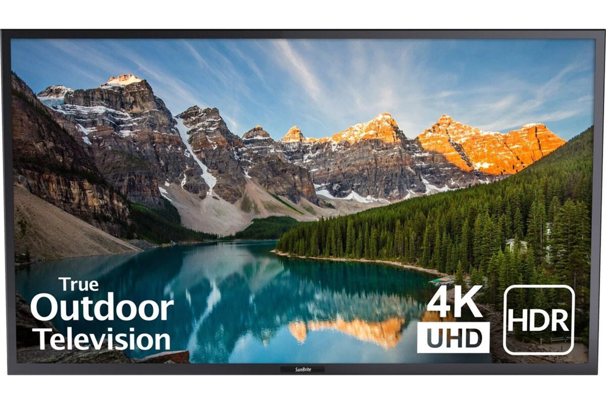 55-inch Full Shade Outdoor 4K Ultra HD HDR LED Weatherproof Television J96563
