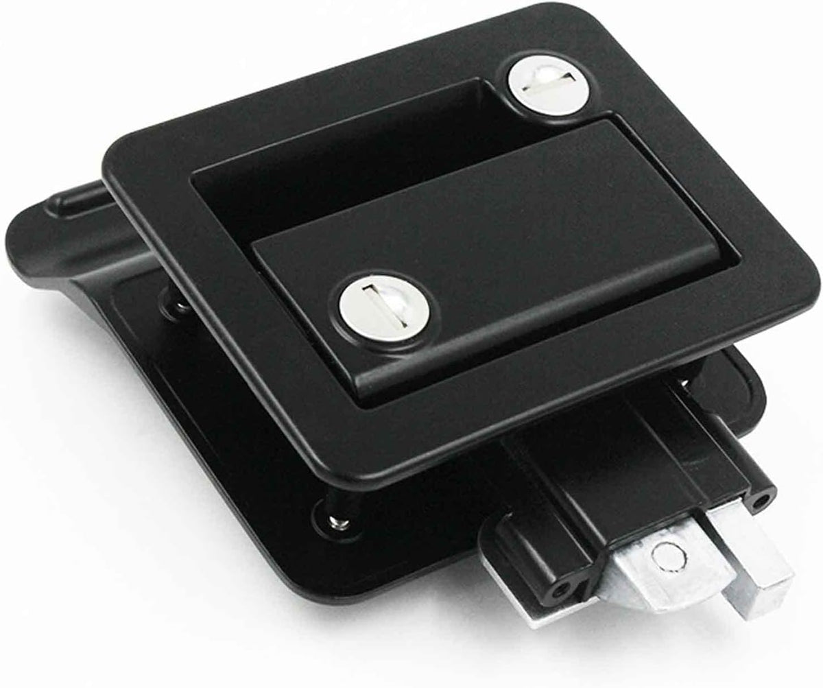 Black Zinc Alloy Door Lock Pack of 2 Y660