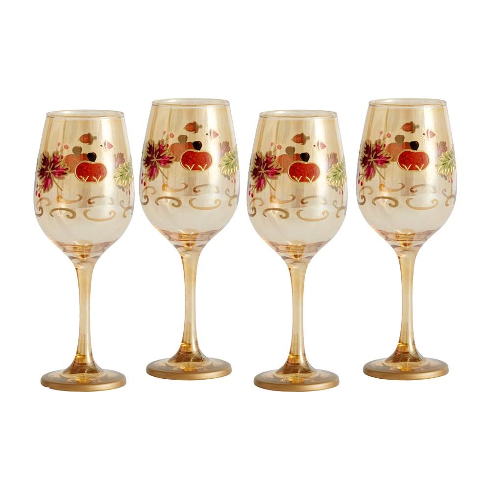 Set of 4 Wine Glasses P4856