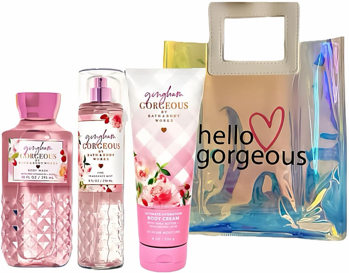 3 Piece Body Cream Shower Gel Spray Bundle T72966