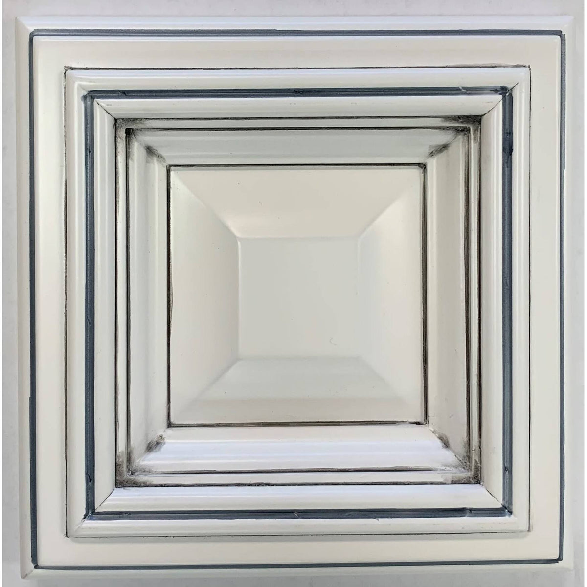 White 36 inch Wide x 42 inch High Double Door Wall Cabinet F97443