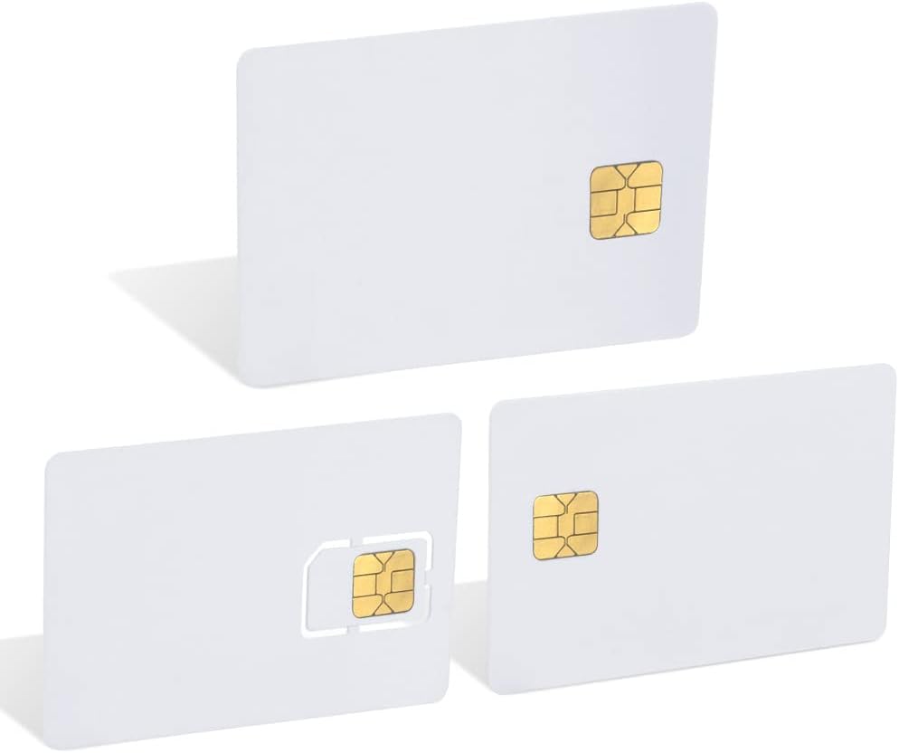 Java Card 80K EEPROM Smart Chip Card with Magnetic Stripe 3 Pack E367294