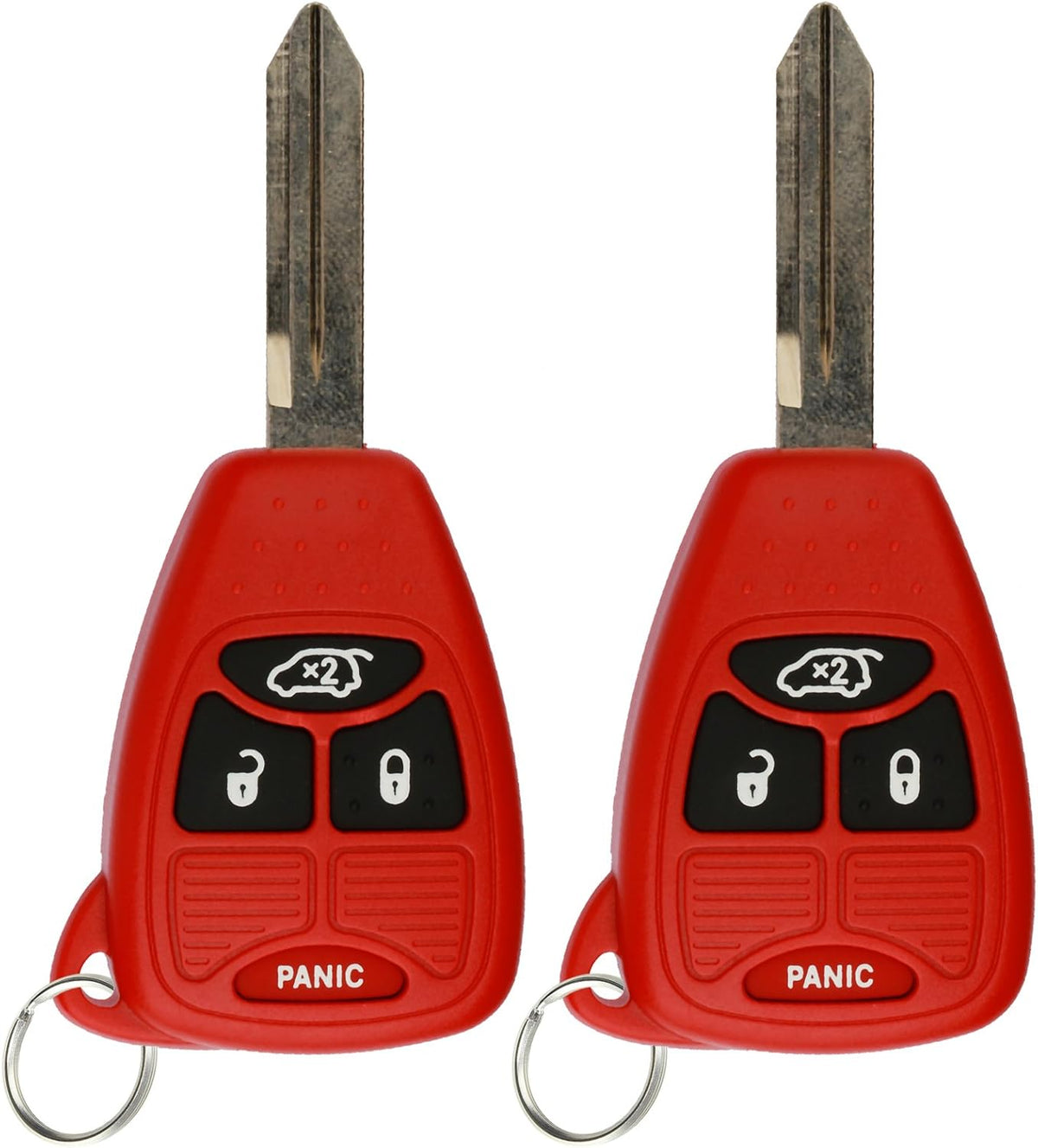 Keyless Entry Remote Control Car Key Fob Blue Pack of 2 P20568