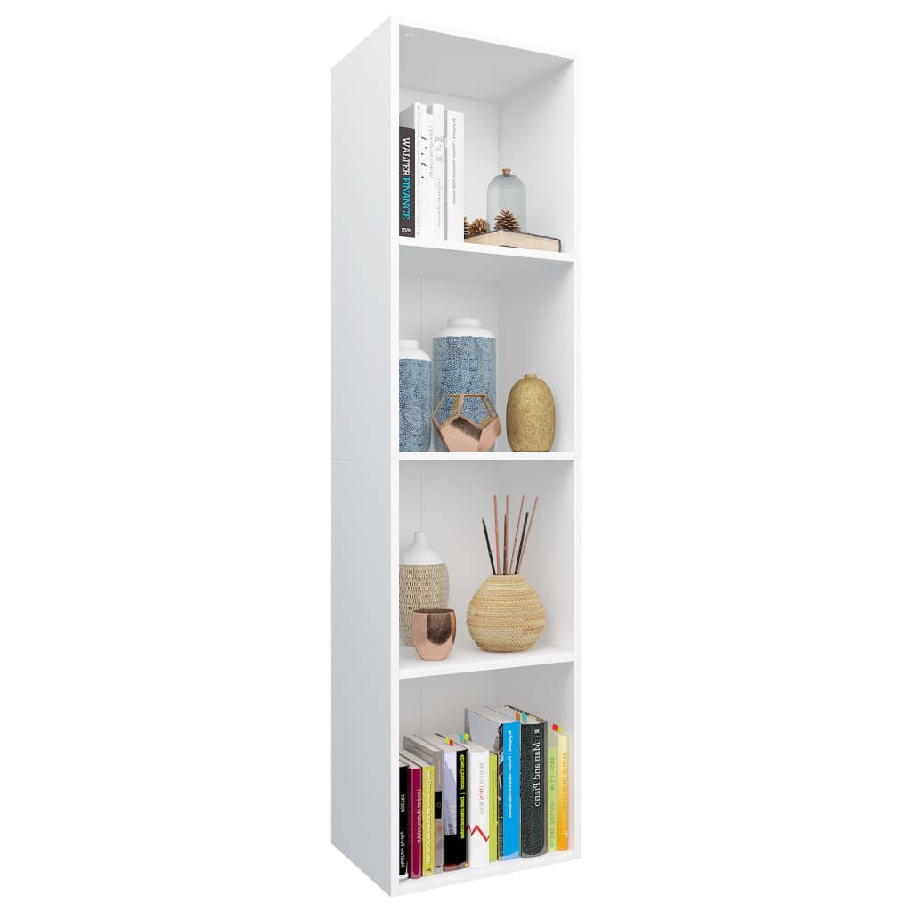 Black Chipboard Book Cabinet TV Cabinet U297855