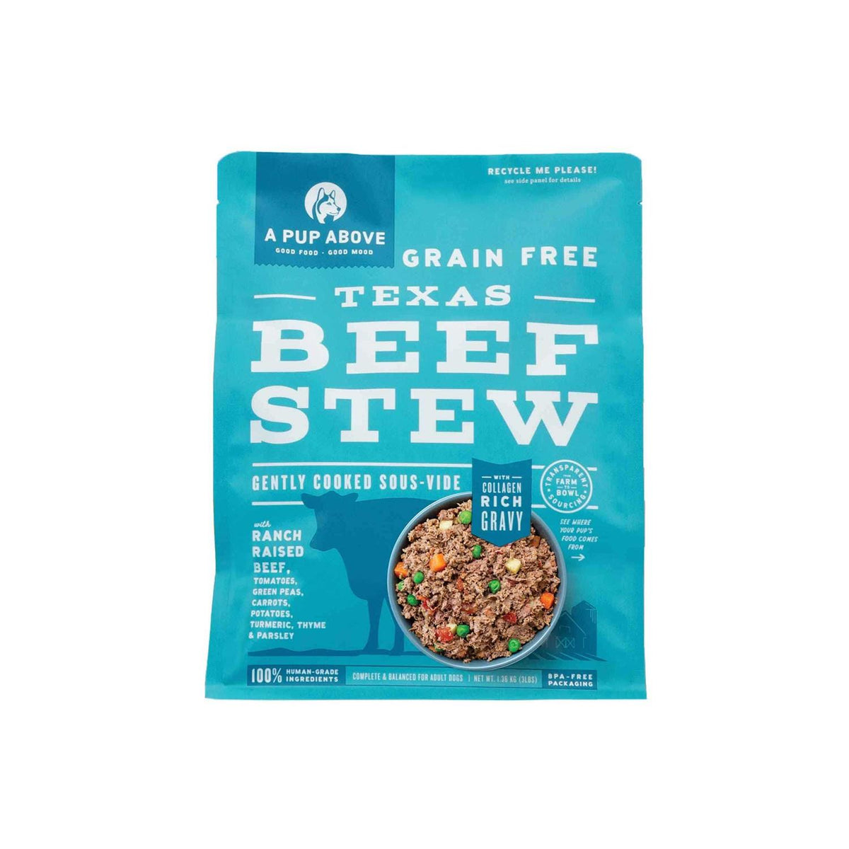 Texas Beef Stew Dog Food A649
