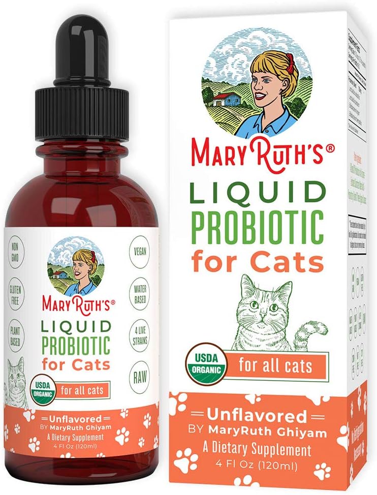 USDA Organic Cat Probiotic 4 Fl Oz Pack of 2 F56903