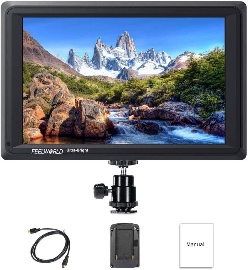 7 inch 1920x1200 IPS On Camera Monitor with 4K HDMI 3G SDI K2049