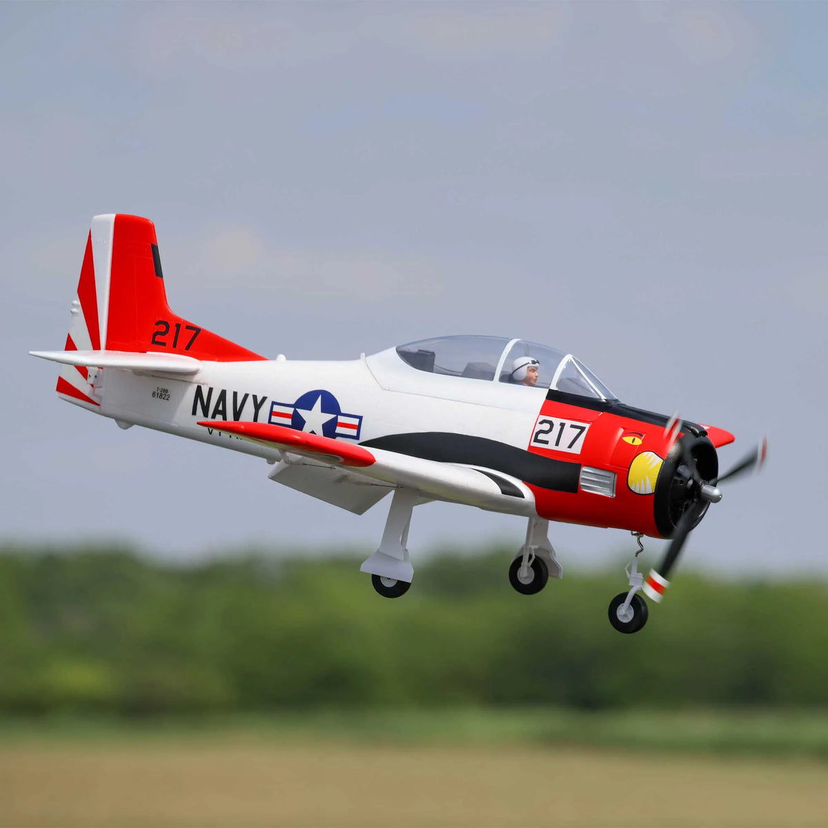 T-28 Trojan 1.2m BNF Basic RC Airplane V237666