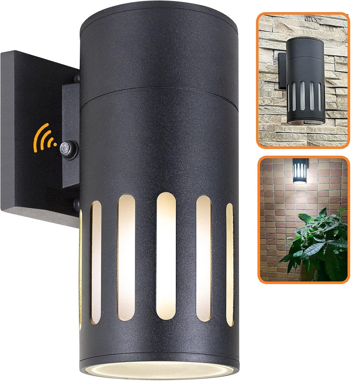 Dusk to Dawn Sensor Outdoor Wall Lantern K638