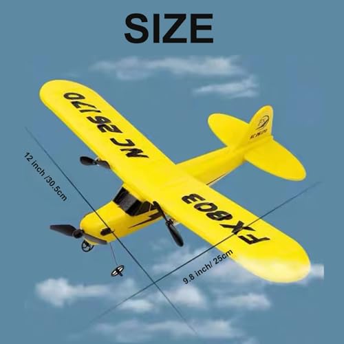 Yellow 2.4GHz Remote Control Airplane B33110