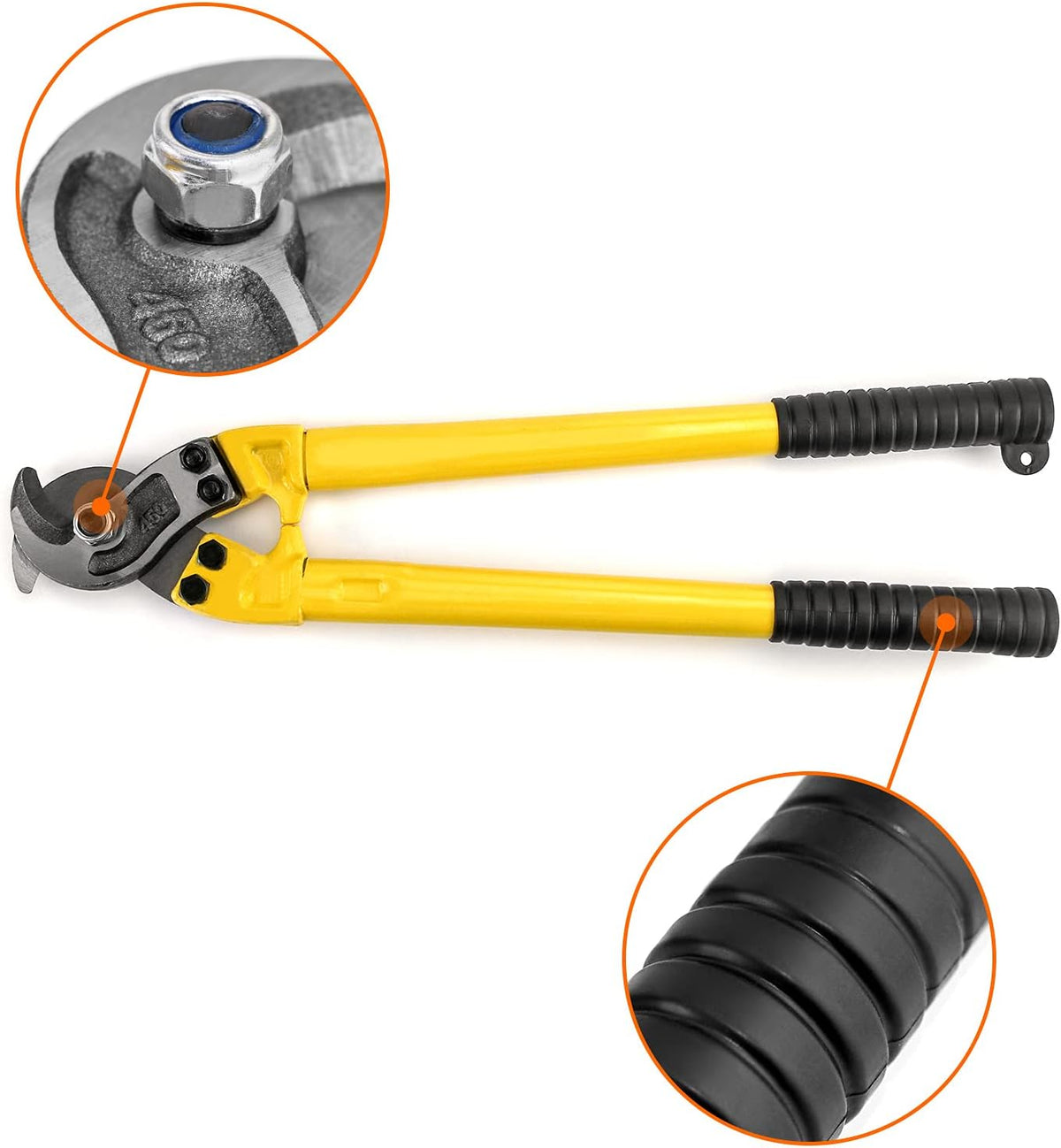 18 Heavy Duty Stainless Steel Cable Cutter Pack of 2 H314