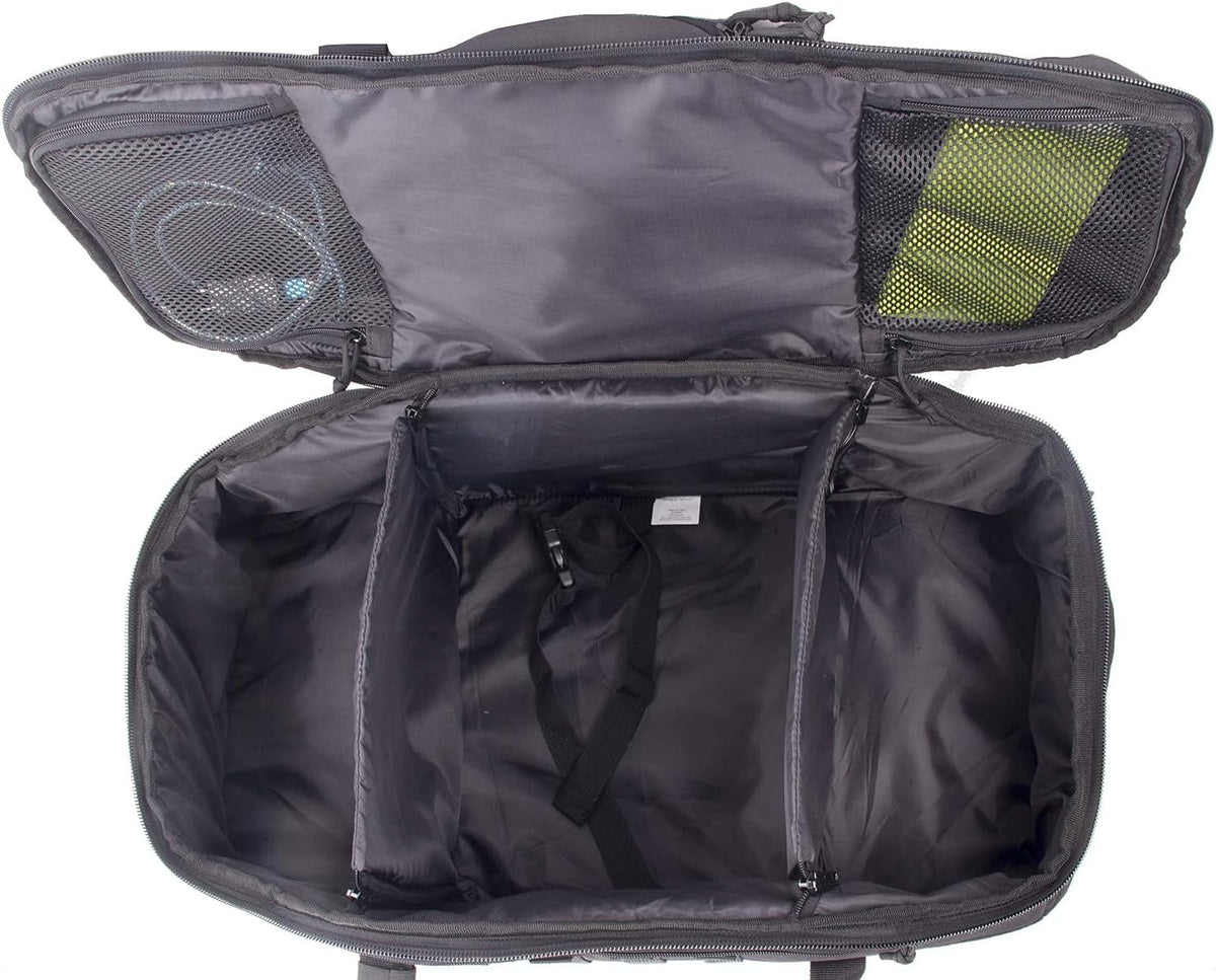Black MOLLE Compatible Tactical Duffel Bag X949361
