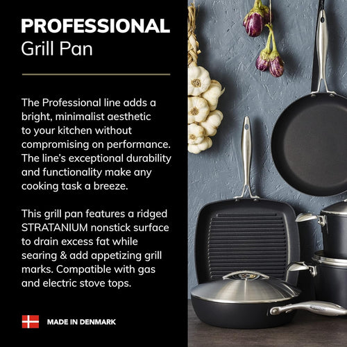 10.5" Square Nonstick Grill Pan V8762