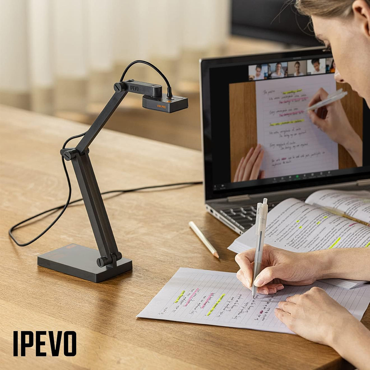 Ultra HD USB Document Camera with Mic C7157