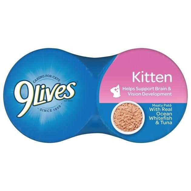 Wet Kitten Food Meaty Pat With Real Ocean Whitefish & Tuna M43230