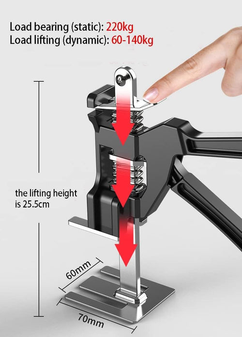 2 Packs Handheld Labor Saving Arm Jack, Up to 300 Lb, Board Lifter, Pack of 2 W644