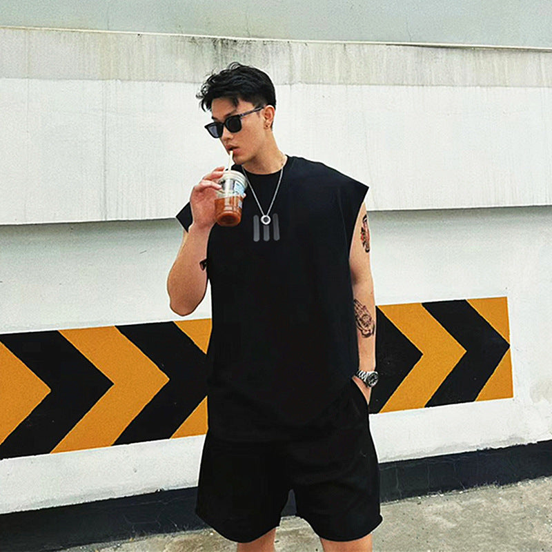 ESSENTIALS Three-Stripe Oversized Sleeveless Tank