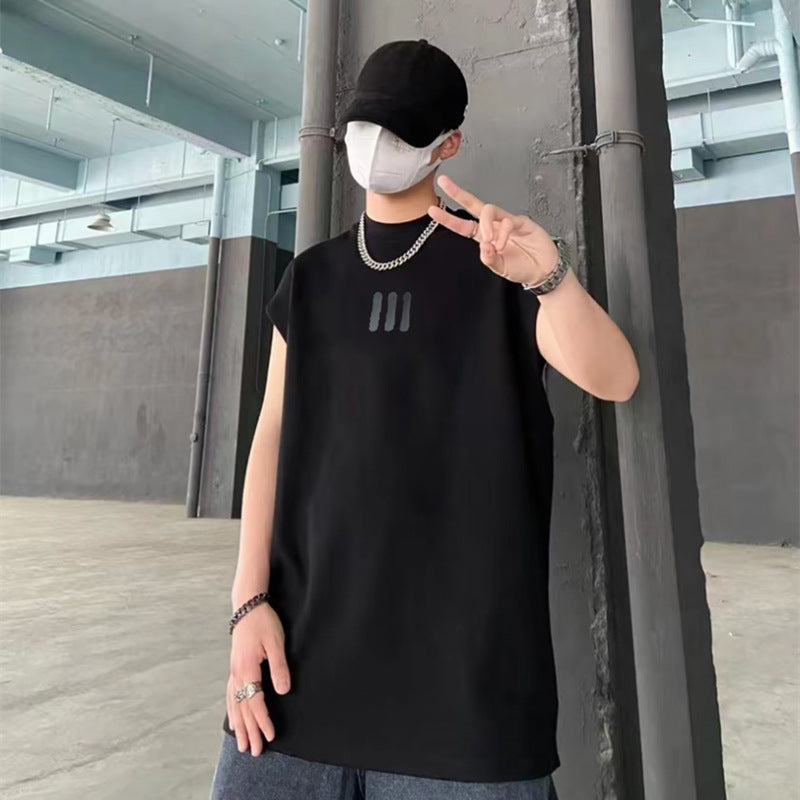 ESSENTIALS Three-Stripe Oversized Sleeveless Tank