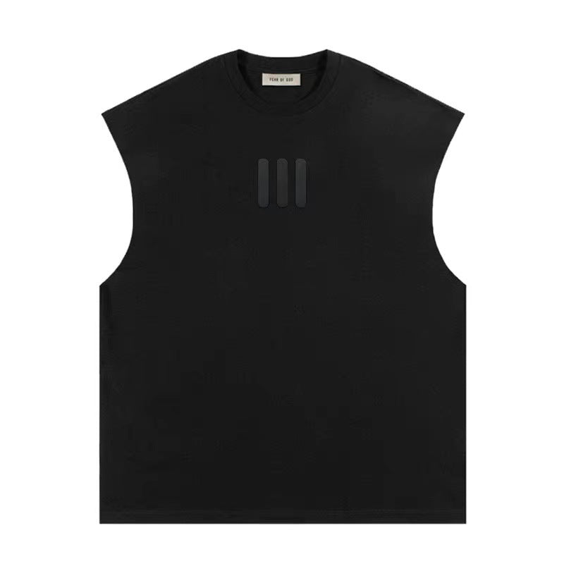 ESSENTIALS Three-Stripe Oversized Sleeveless Tank